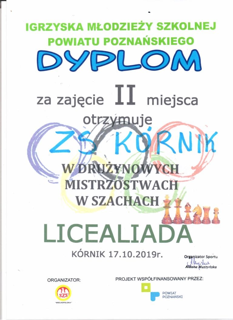 Igrzyska Młodzieży Szkolnej Powiatu Poznańskiego