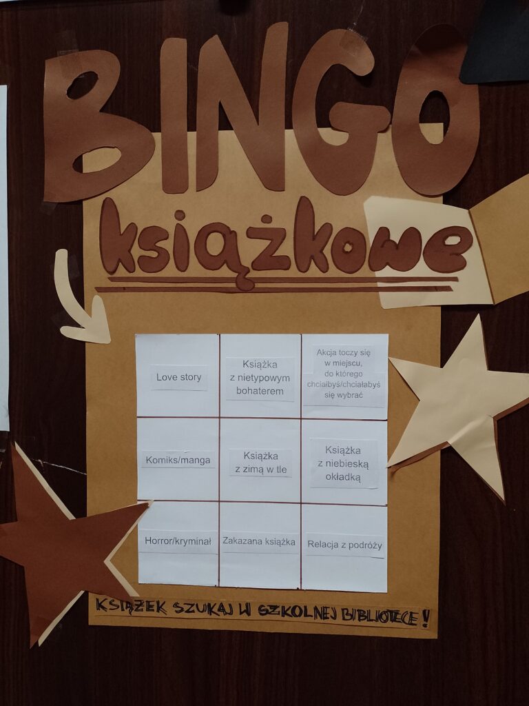 Konkurs „Bingo książkowe”